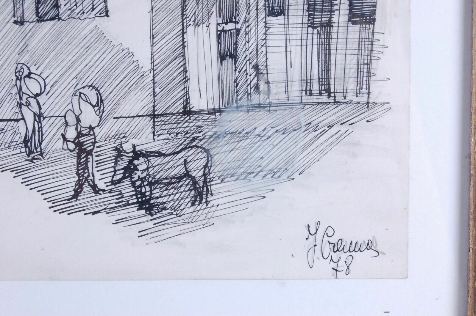 Fulvia Crenna Works Sketches Quick Pencil Charcoal Marker Paintings 70s photo buy