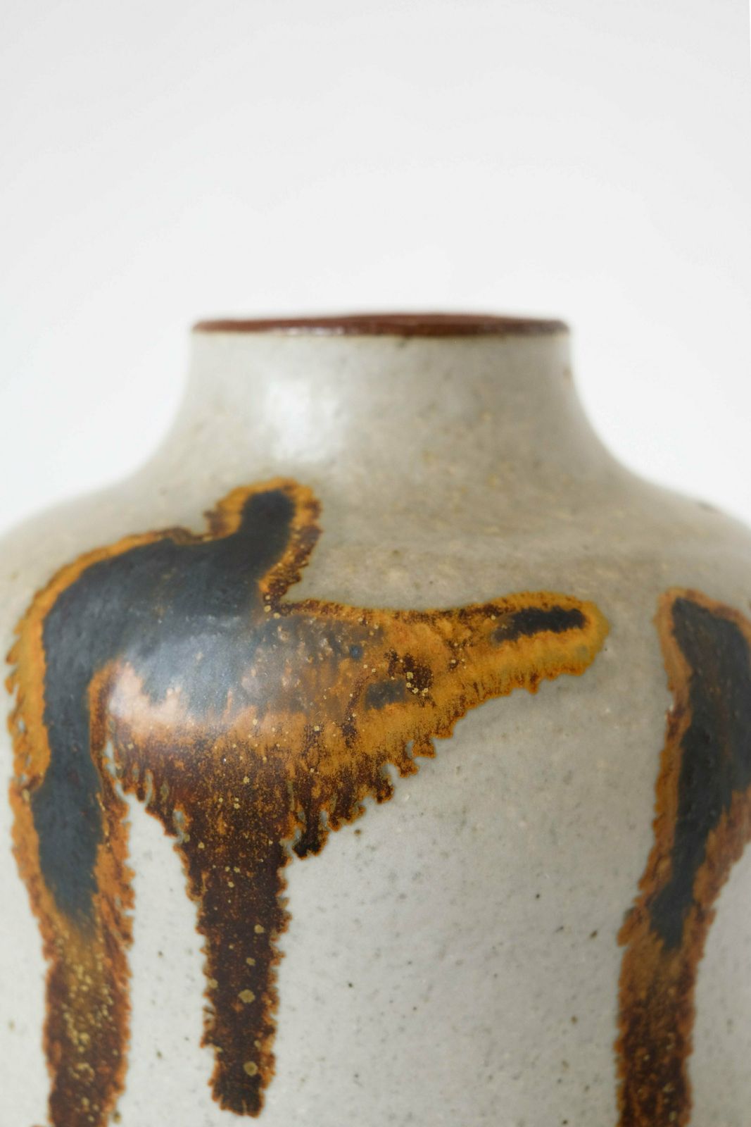 Stoneware Vase By Rolf Palm, 1960s photo Home Decor