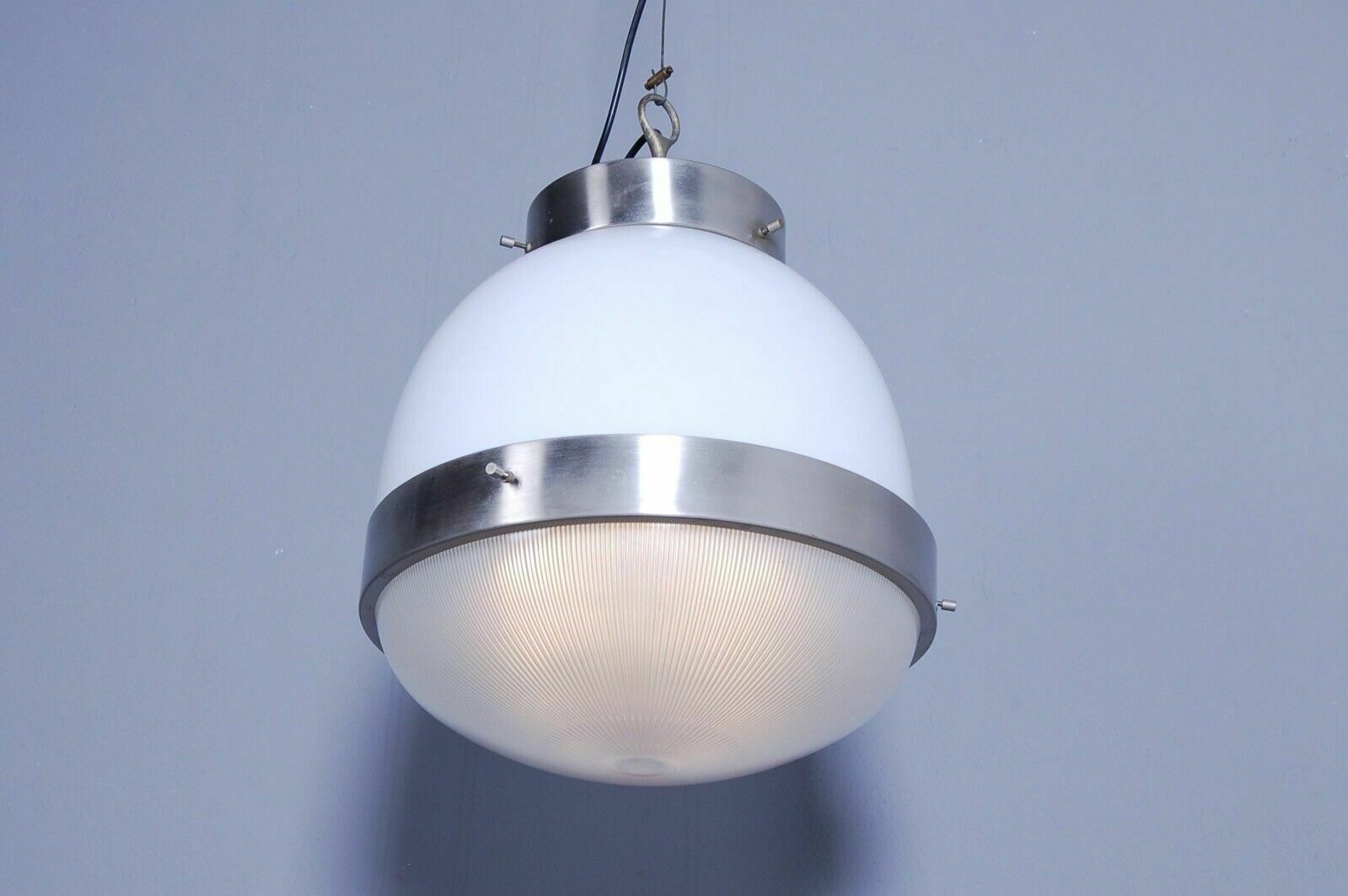 Big Delta Chandelier Design Sergio Mazza For Artemide Suspension Lamp From The 60s photo for sale