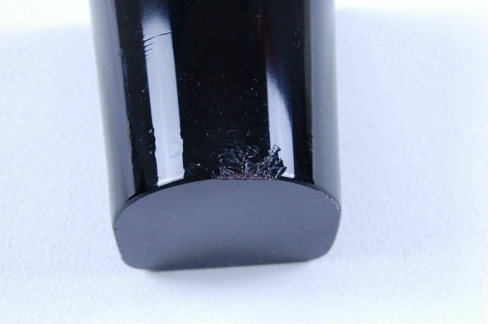 Furniture Bathroom Set In Chromed Metal And Black Opal Glass 40s Ep Milano photo