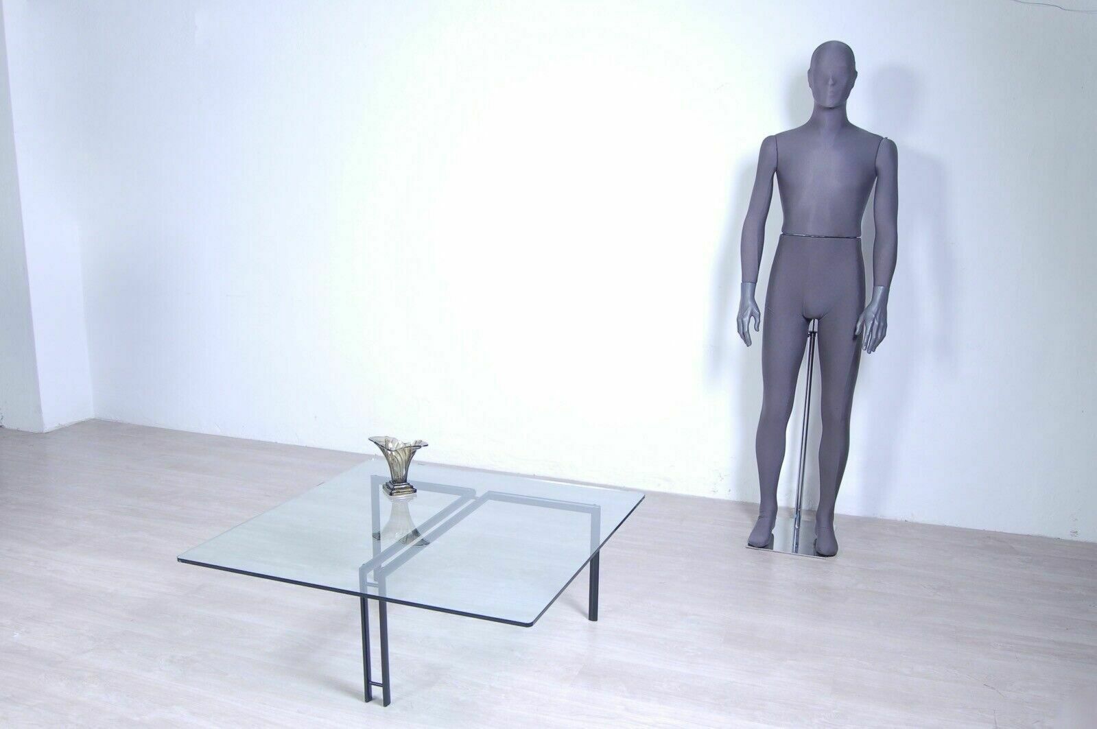 423.0 Modern Transparent Glass Coffee Table Cidue Design Giorgio Cattelan photo