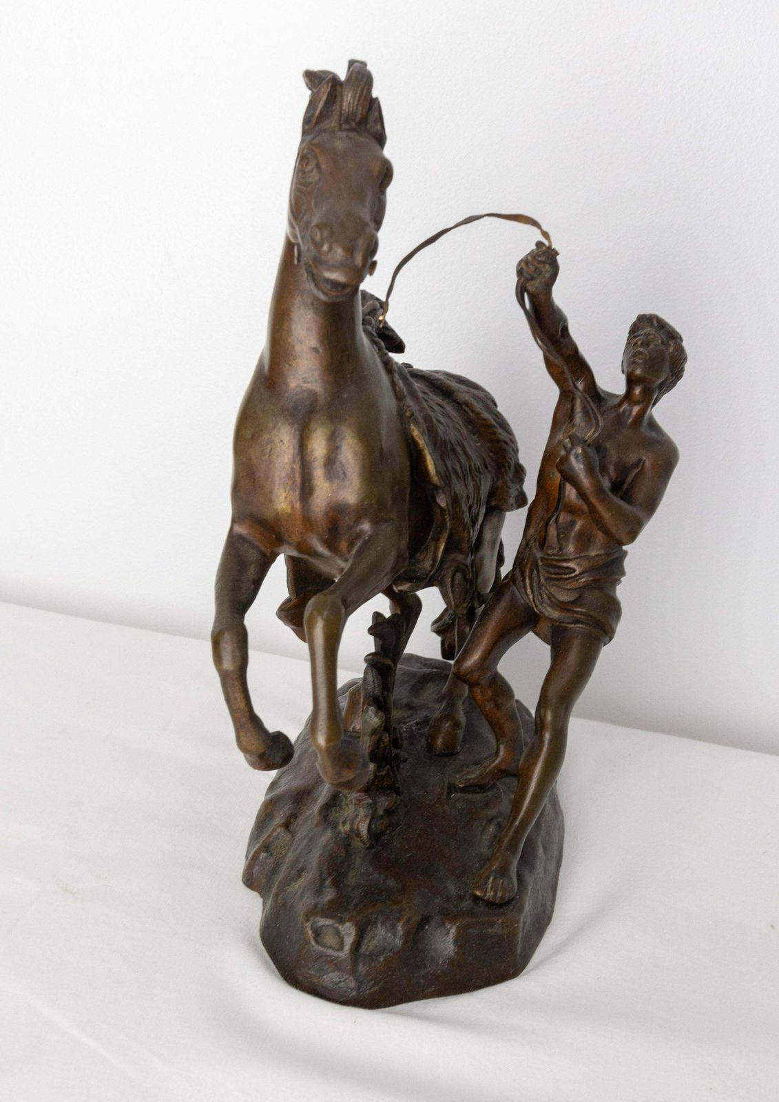 Bronze Cheval De Marly In The Style Of Guillaume Coustou, Circa 1930 photo 708.0