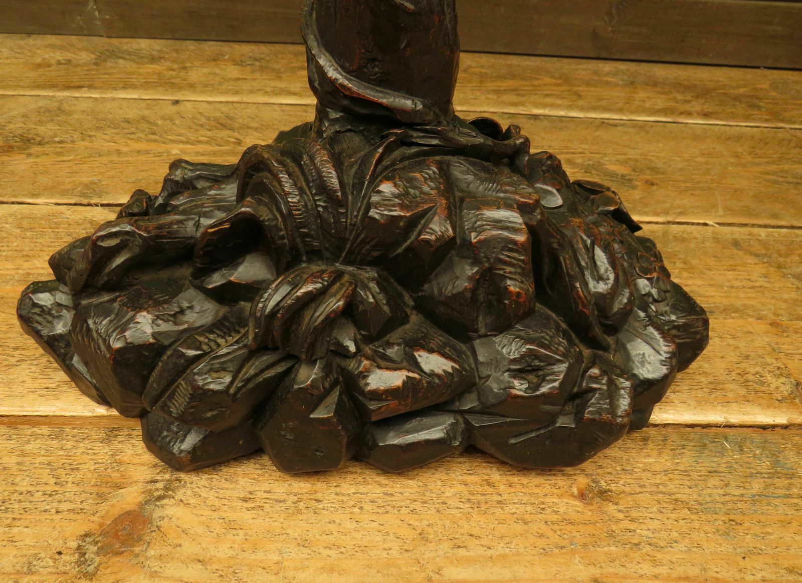 Carved Antique Black Forest Table In The Style Of Matthew & Willem Horrix photo Furniture