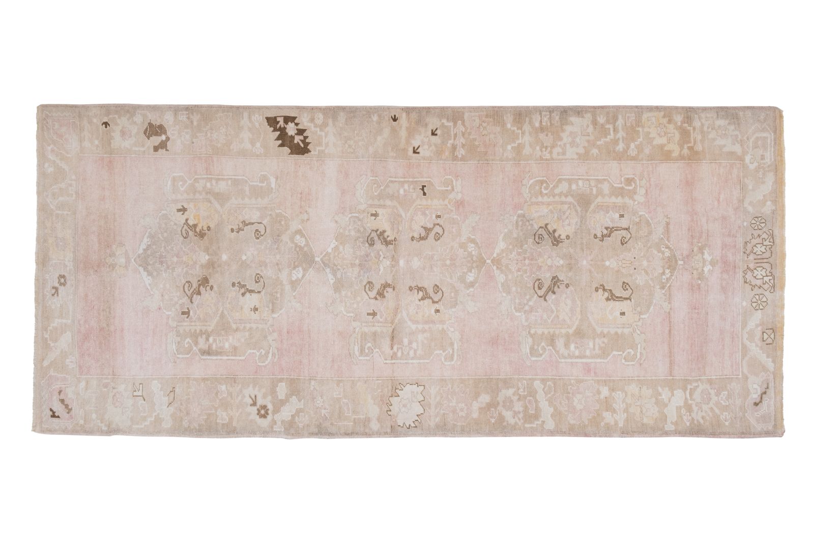 Colored Handwoven Large Entryway Carpet photo for sale