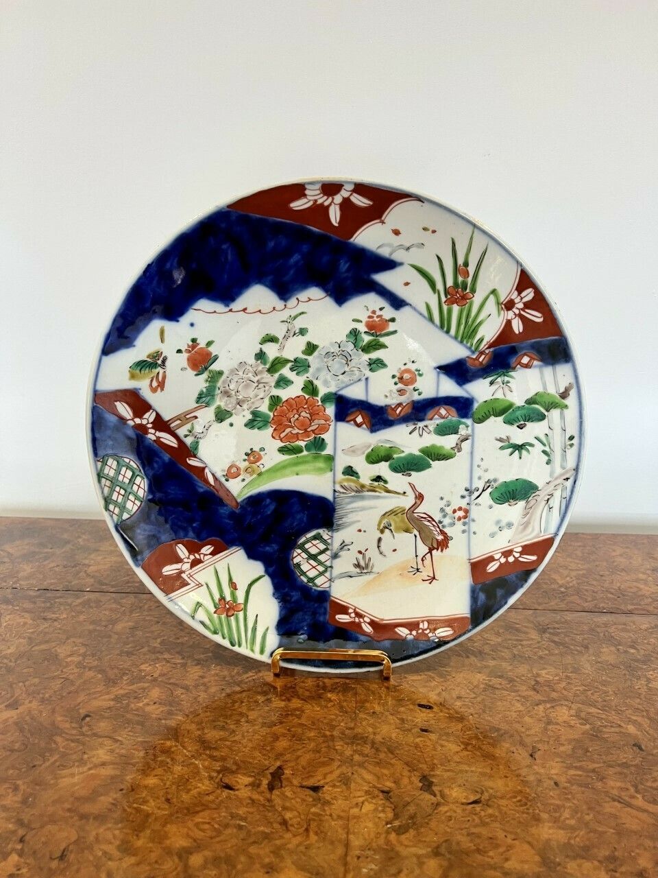Quality Antique Japanese Imari Plate