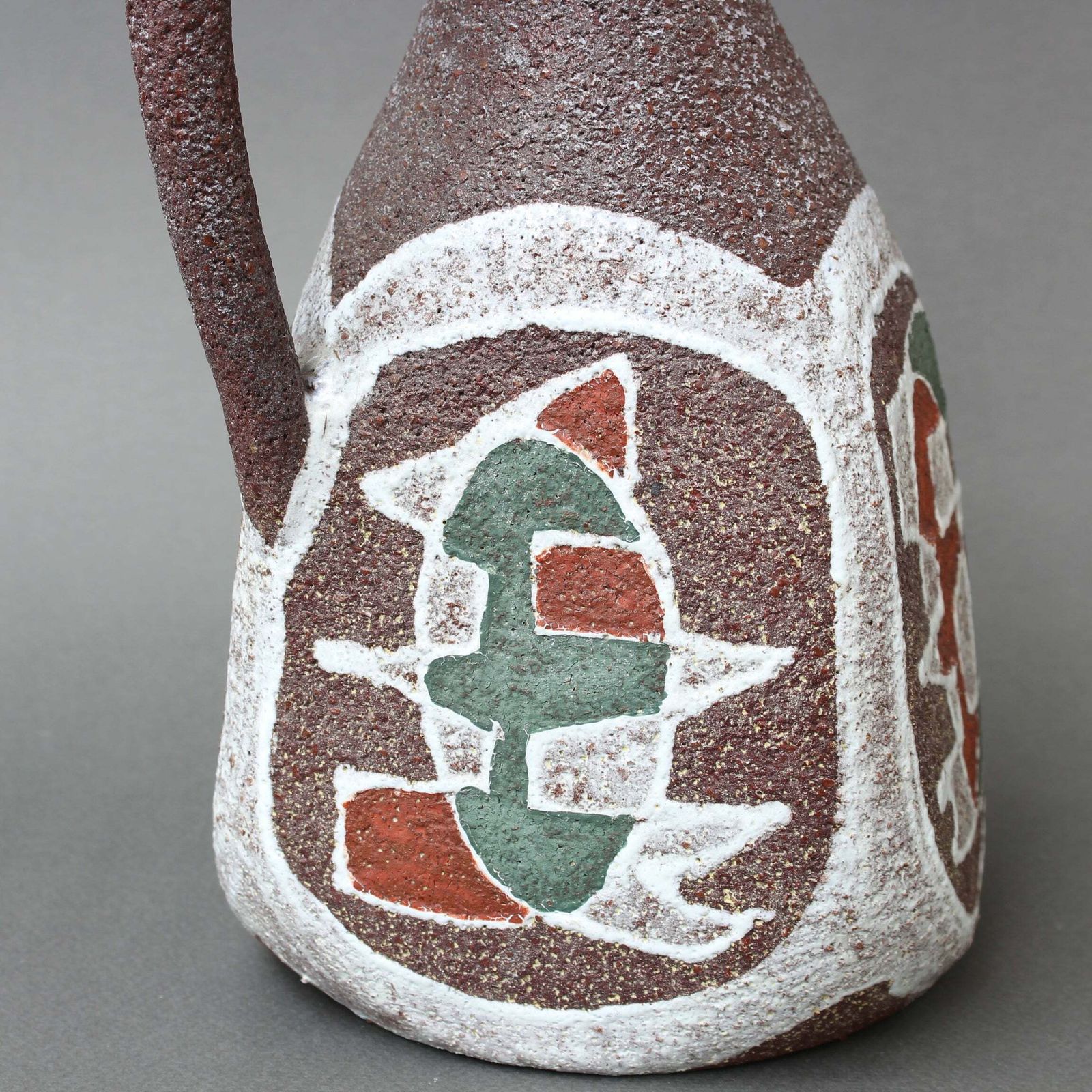 photo for sale Mid Century French Ceramic Vase  Pitcher By Accolay (Circa 1960s)