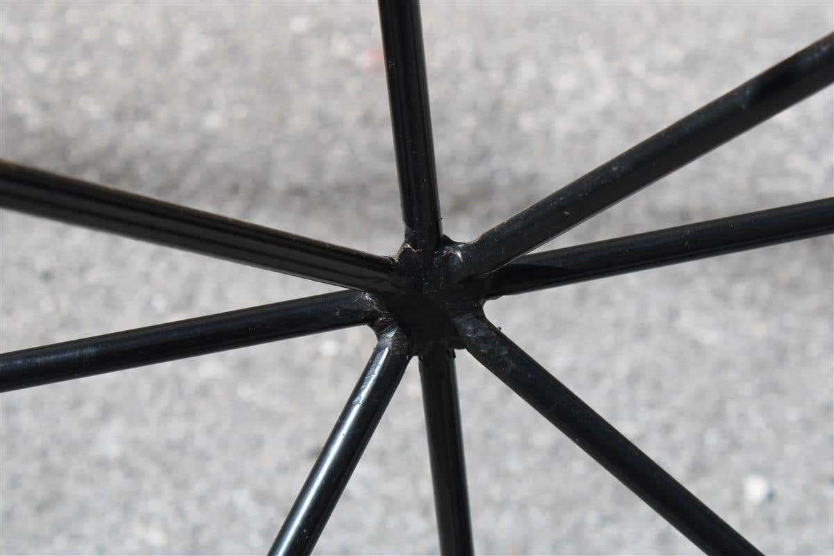 photo vintage Great Paolo Piva B&B Italian Table Coffee Alanda Design Minimalist 1980 Black