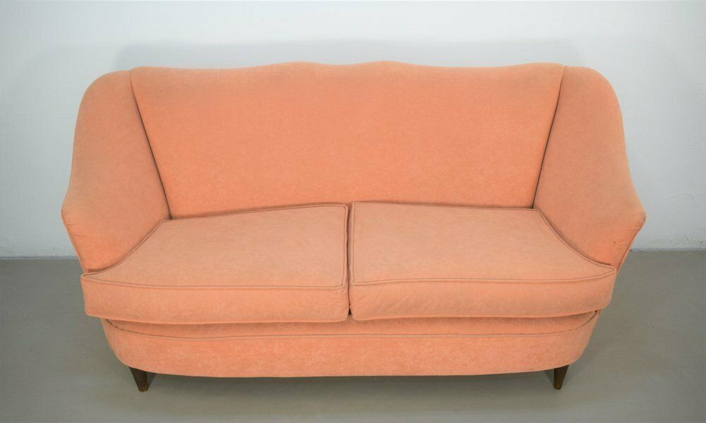 Sofa In The Style Of Gio Ponti For Home And Garden, Italy, 1950s photo vinterior