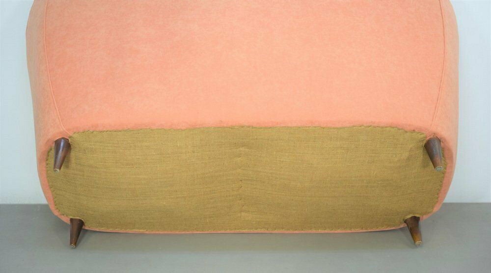 Sofa In The Style Of Gio Ponti For Home And Garden, Italy, 1950s photo vintage