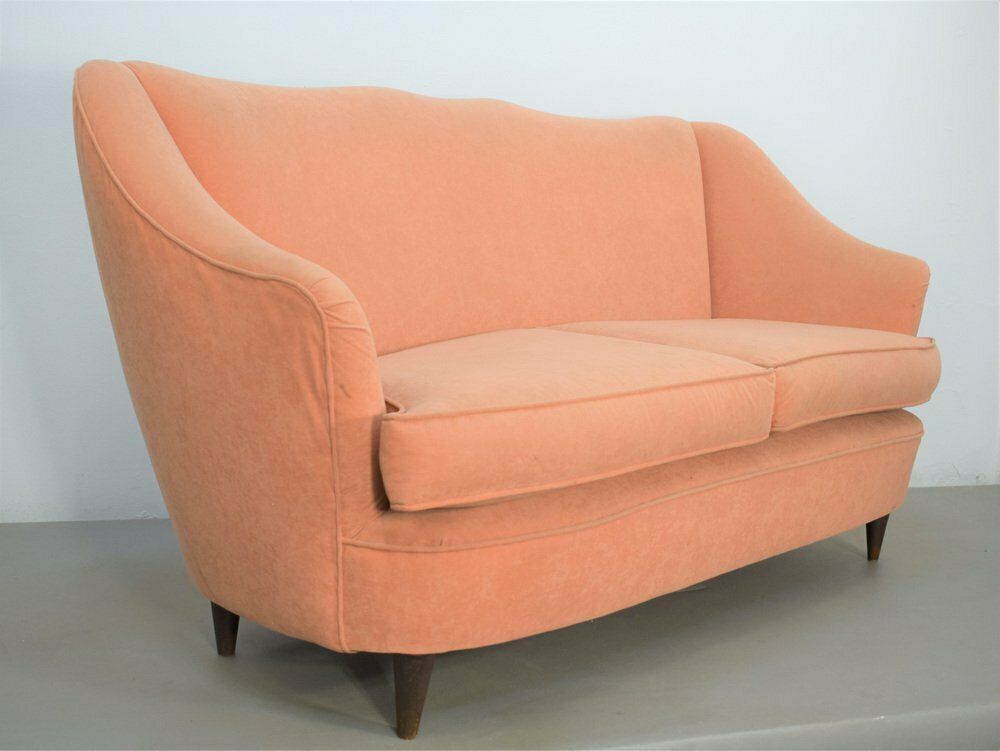 photo furniture Sofa In The Style Of Gio Ponti For Home And Garden, Italy, 1950s