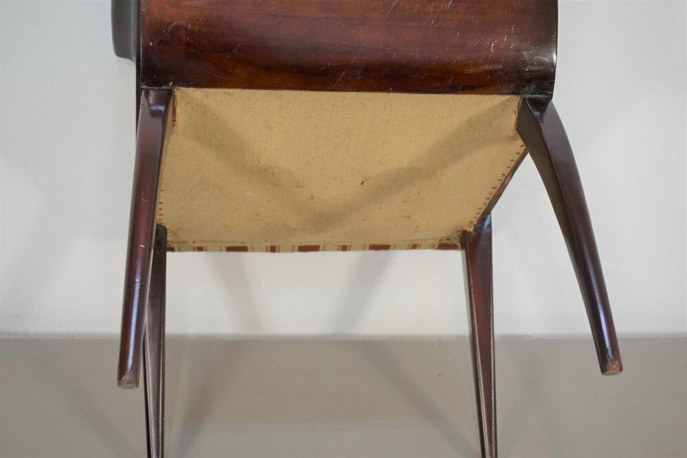 photo furniture Dining Chairs Attributed To Guglielmo Ulrich, Italy, 1950s, Set Of 2