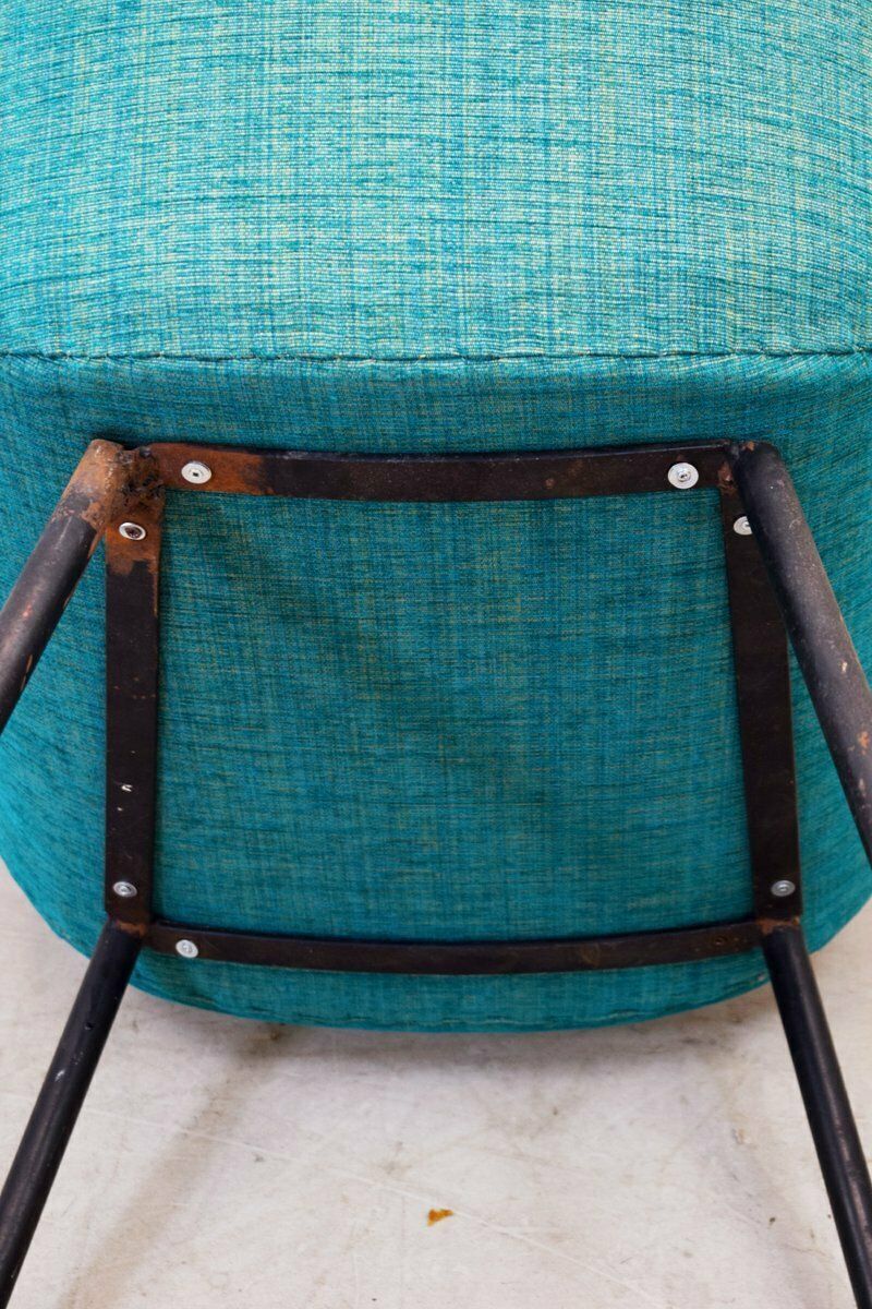 photo vinterior Italian Lounge Chair By Gastone Rinaldi, 1950s