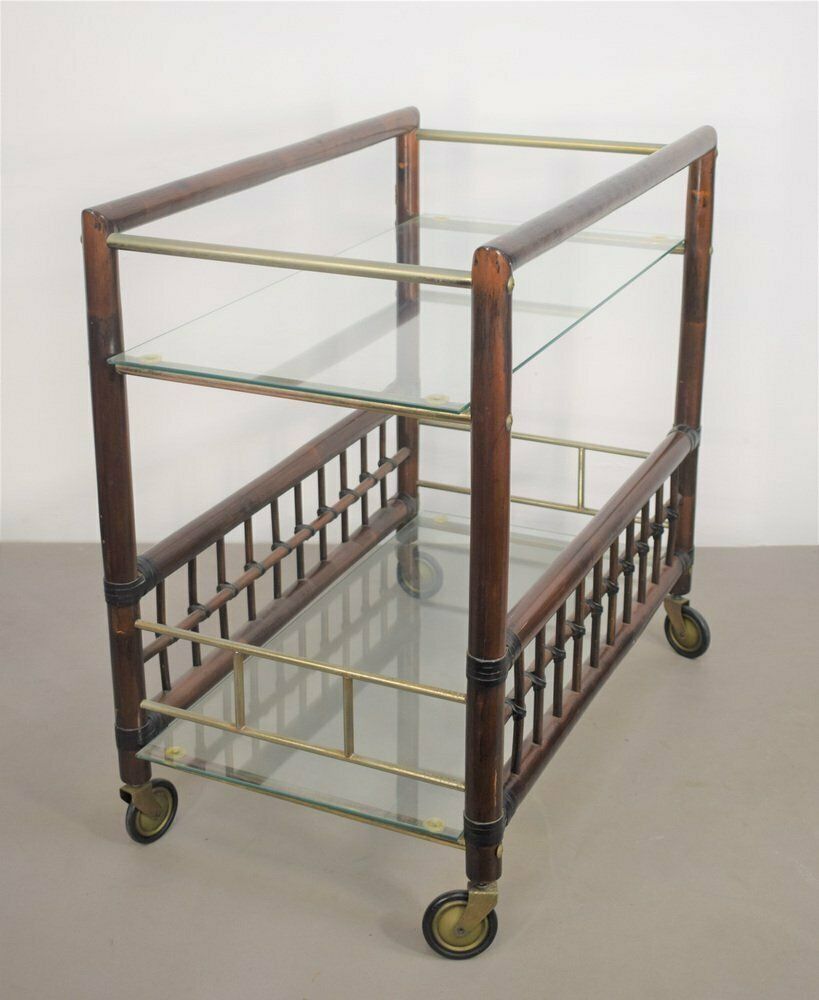 Bar Trolley By Tobia & Afra Scarpa, Italy, 1960s photo vinterior