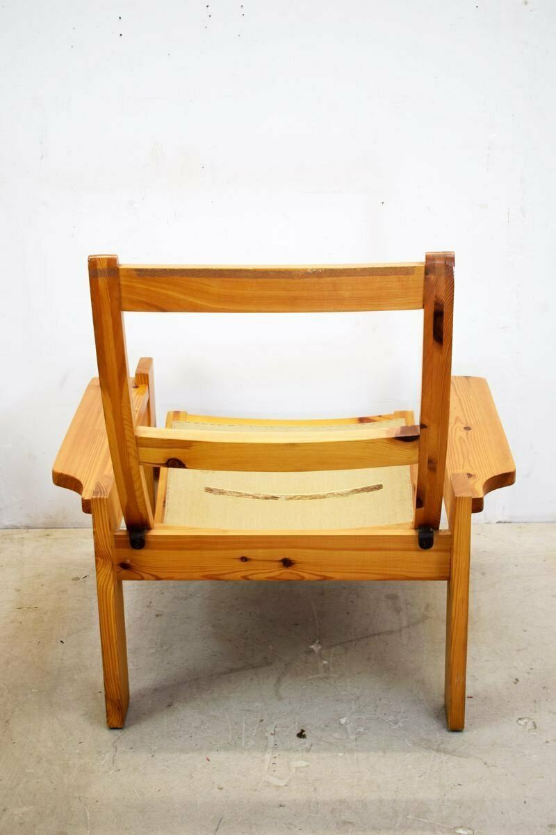 photo vinterior Italian Wooden Lounge Chairs 1970s Set Of 2