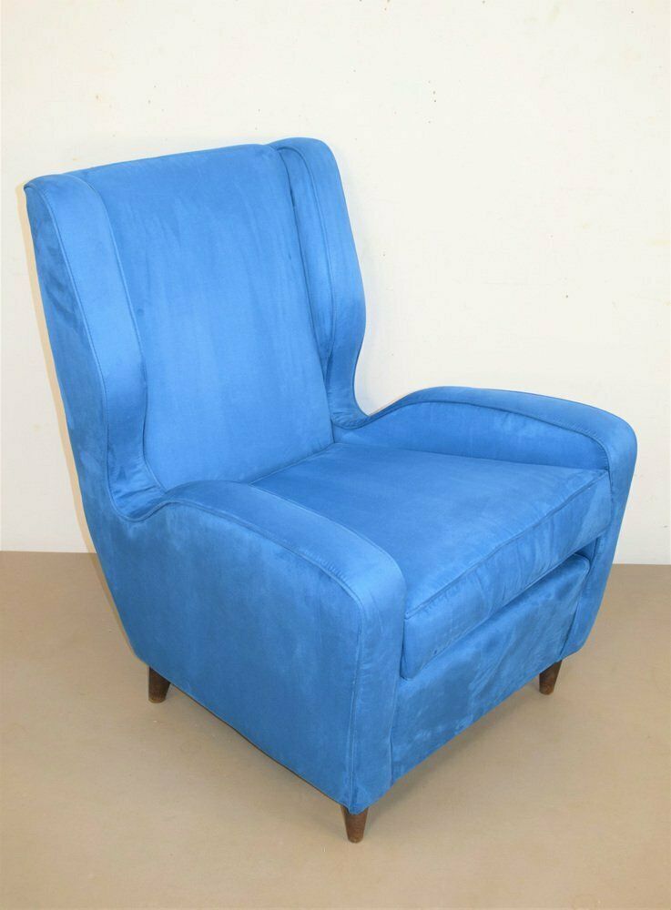 Armchairs In The Style Of Melchiorre Bega, Italy, 1950s, Set Of 2 photo 2336.0