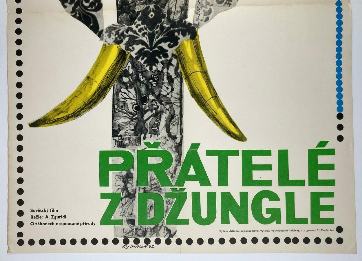 photo vinterior Movie Poster, Black Mountain, Josef Duchoň, 1972