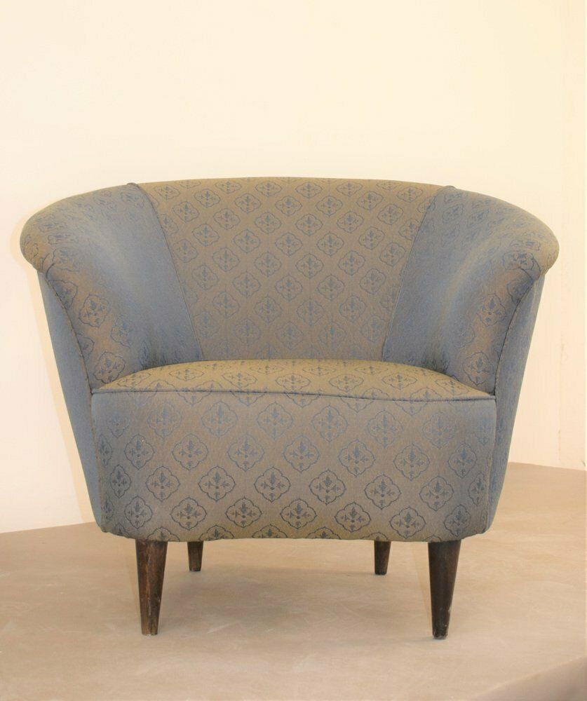 Furniture Armchairs In Style Of Ico Parisi, Italy, 1950s, Set Of 2 photo