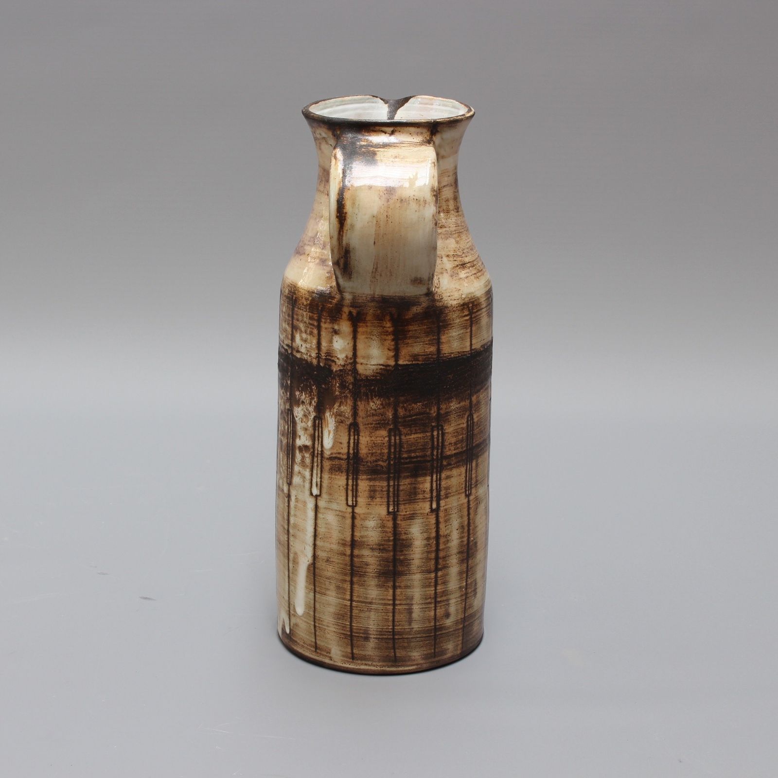 Mid Century Ceramic Vase By Jacques Pouchain Atelier Dieulefit (Circa 1960s) photo for sale