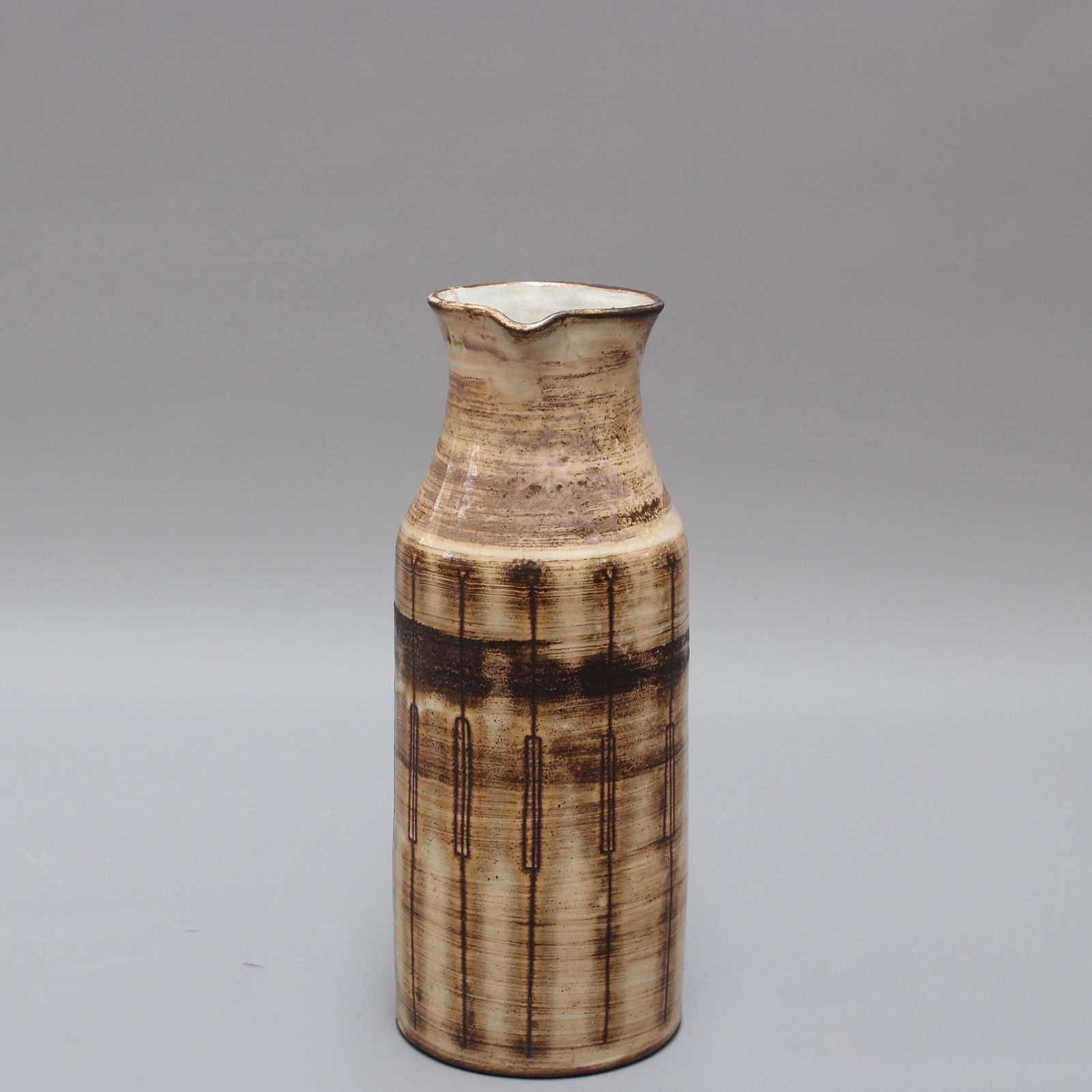 Mid Century Ceramic Vase By Jacques Pouchain Atelier Dieulefit (Circa 1960s) photo vinterior