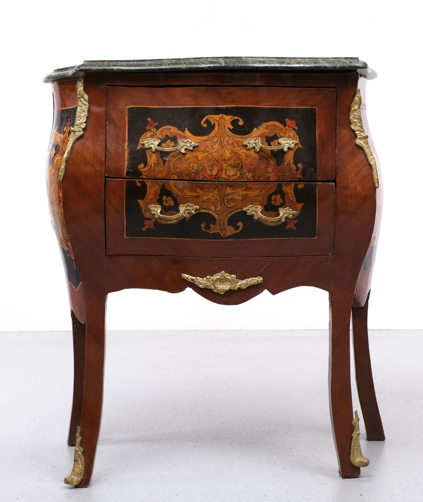 Louis XVI Style Nightstands With Marble Tops, Italy, 1950s photo buy