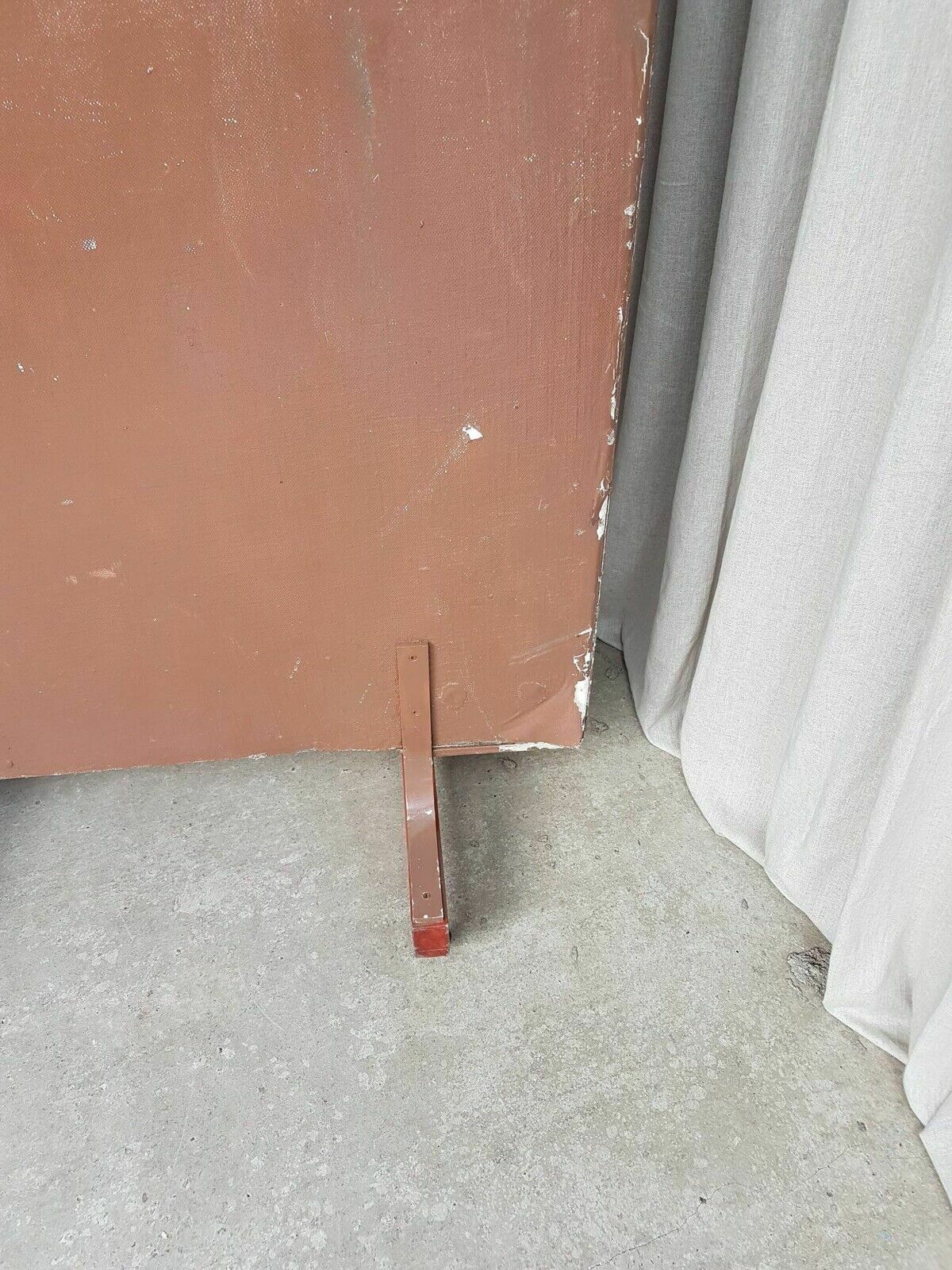 Home Decor Vtg Mid Century Privacy Screen Room Divider Office Partition Changing Room R82 photo