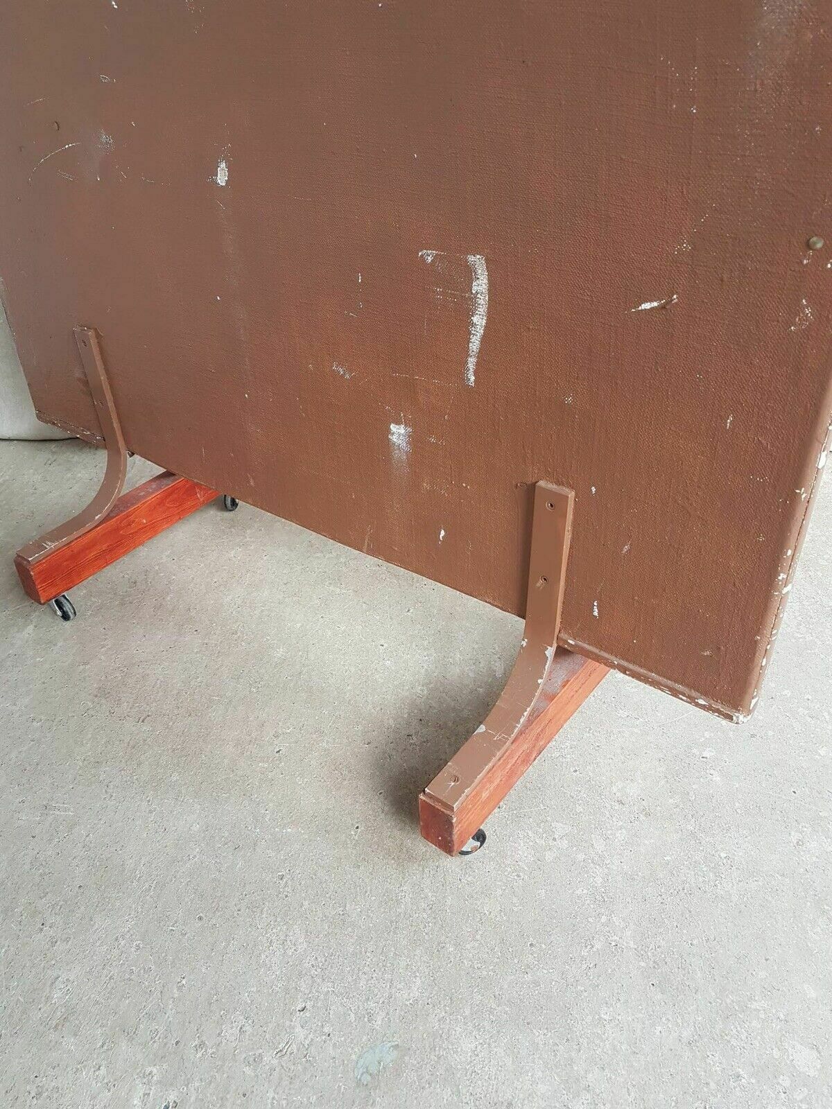 photo buy Vtg Mid Century Privacy Screen Room Divider Office Partition Changing Room R82