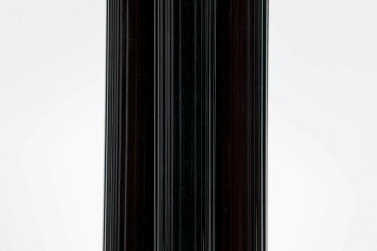 Italian Venetian Table Lamp In Blown Murano Glass White & Gold Contemporary photo Lighting