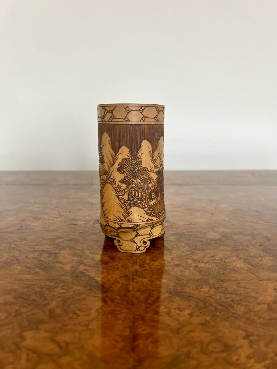 Outstanding Quality Antique Chinese Brush Pot photo furniture