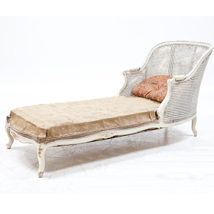Louis Quinze Chaise Longue, 18th Century photo furniture
