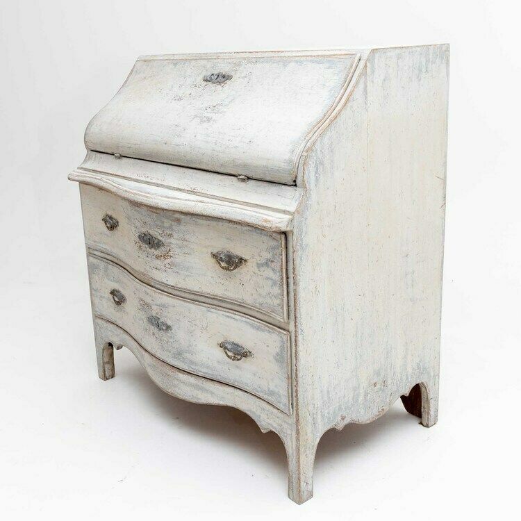 Baroque Secretary, Saxony 18th Century photo vintage