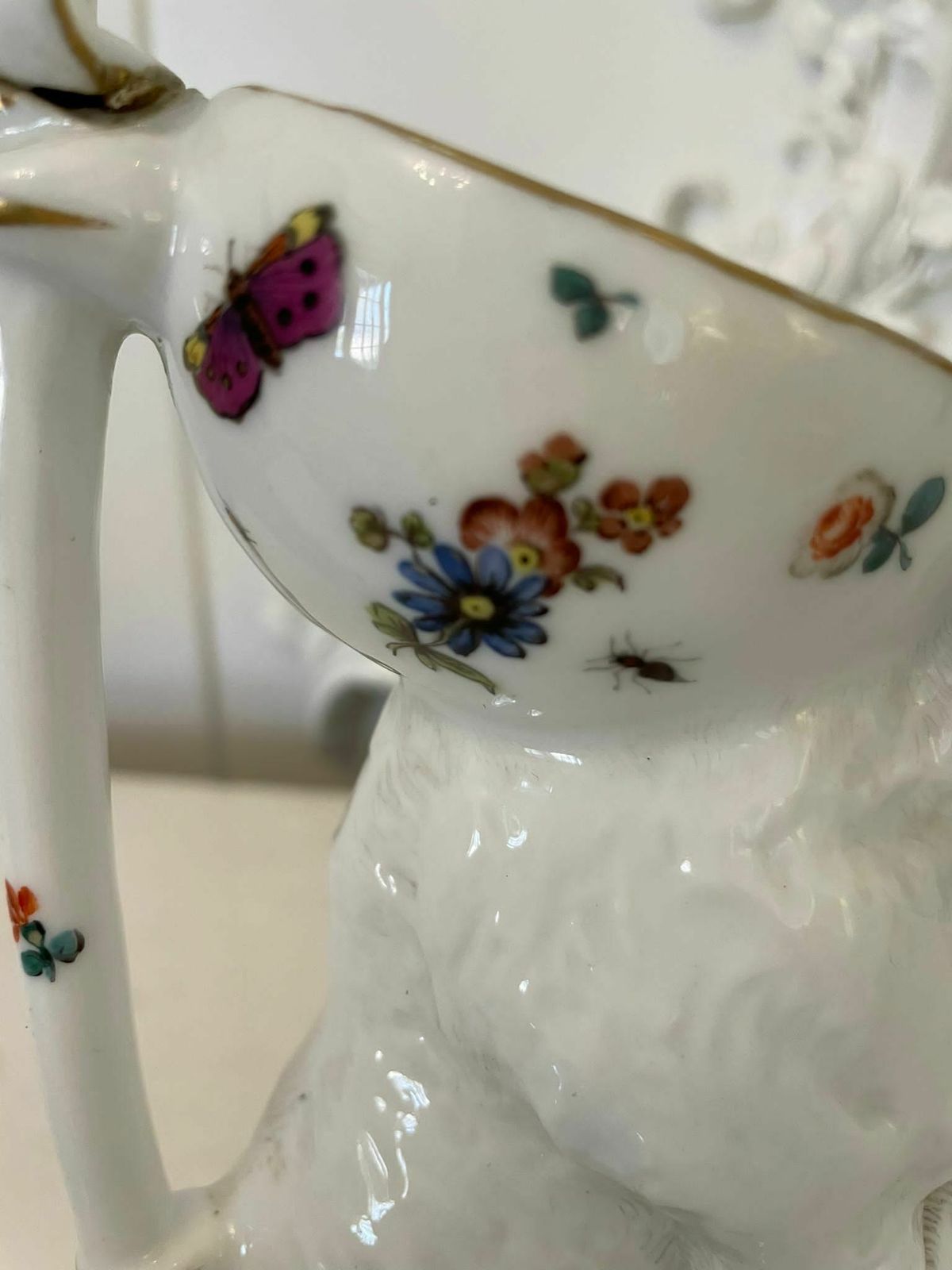 Rare Antique Early Period Meissen Porcelain Jug photo furniture
