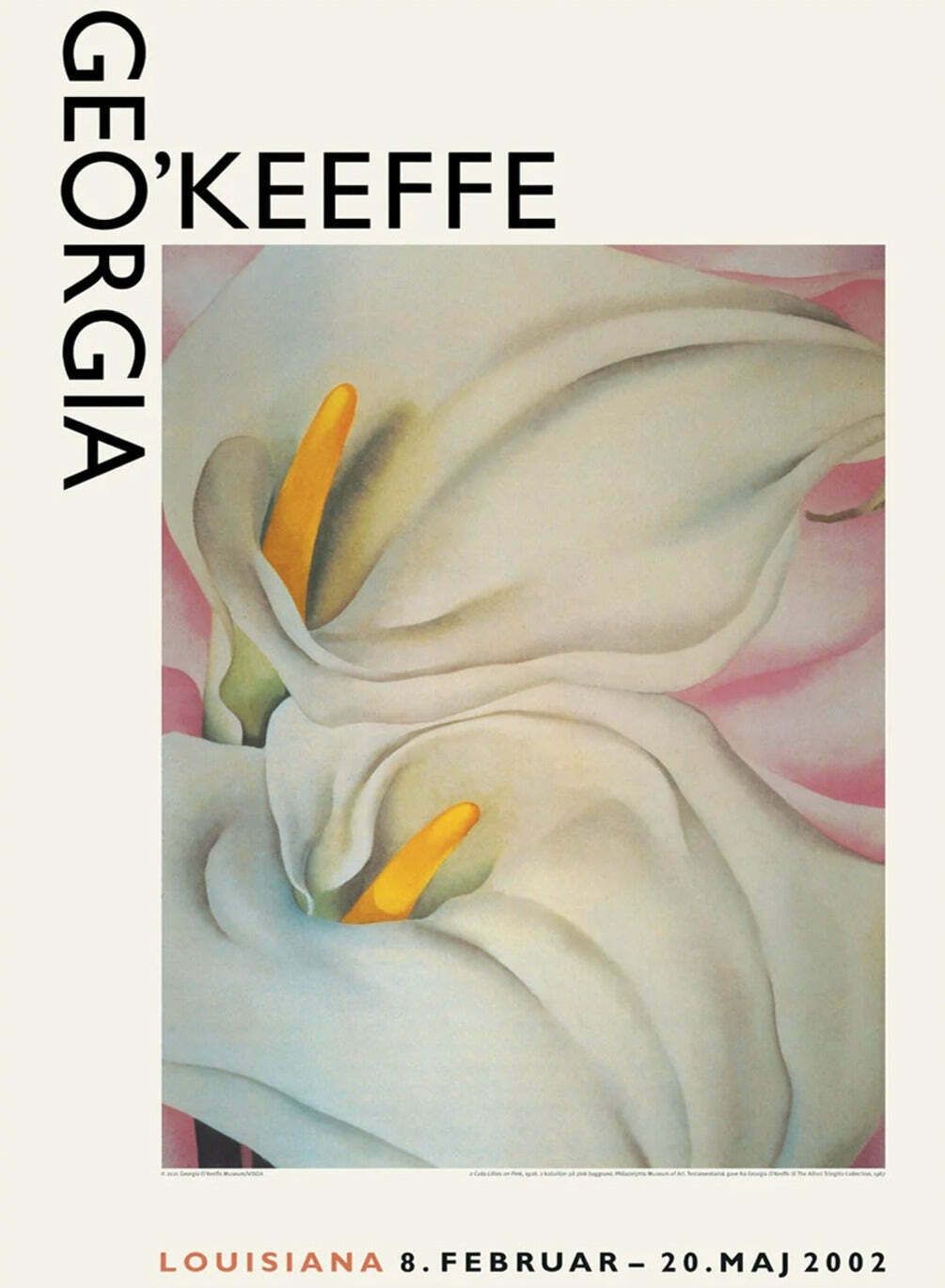 Georgia O'keeffe   Louisiana Original Vintage Poster