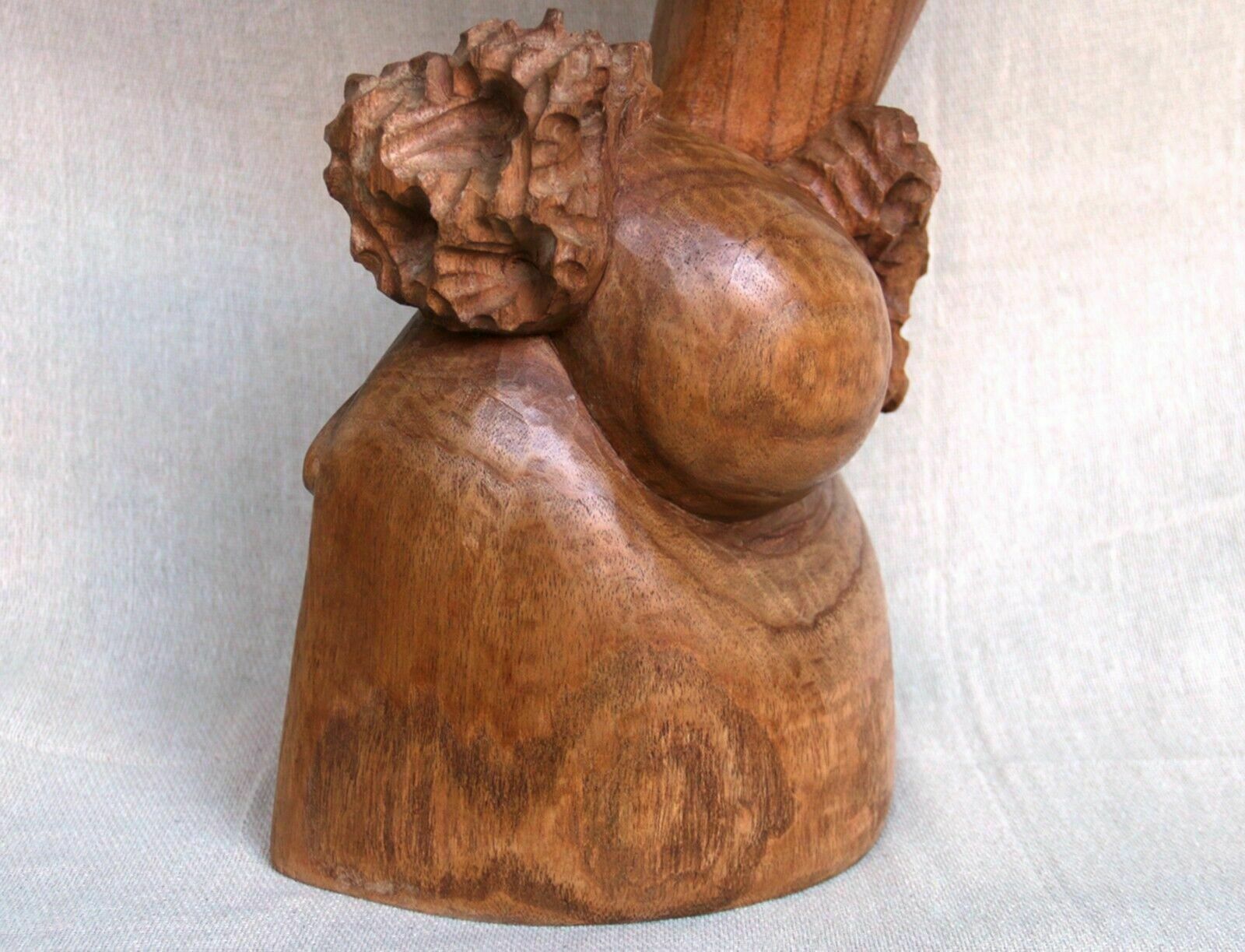 Indonesian Sculpture Of Two Entwined Dolphins, 1980s photo 215.0