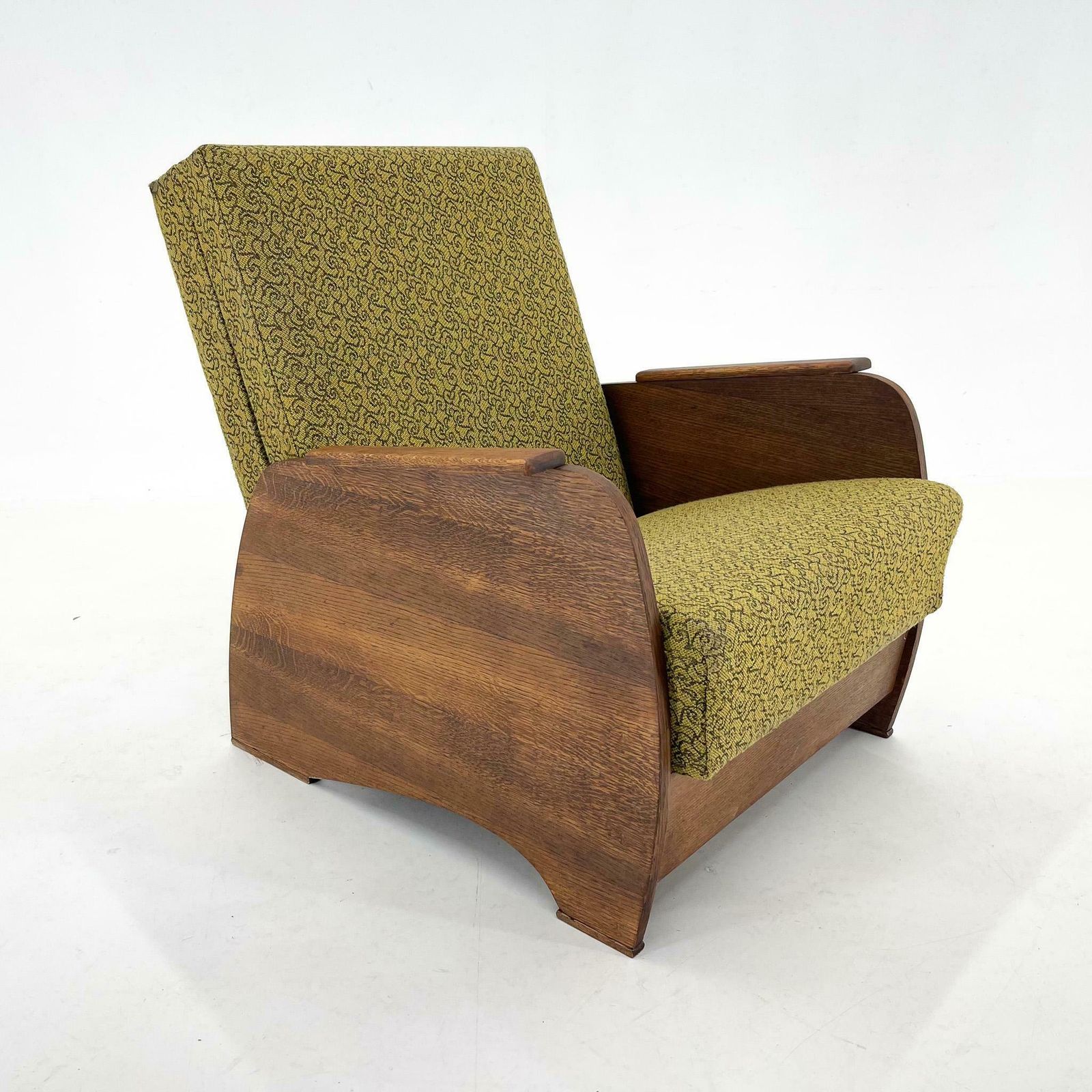 1960s Armchair Convertible To Daybed, Czechoslovakia photo furniture
