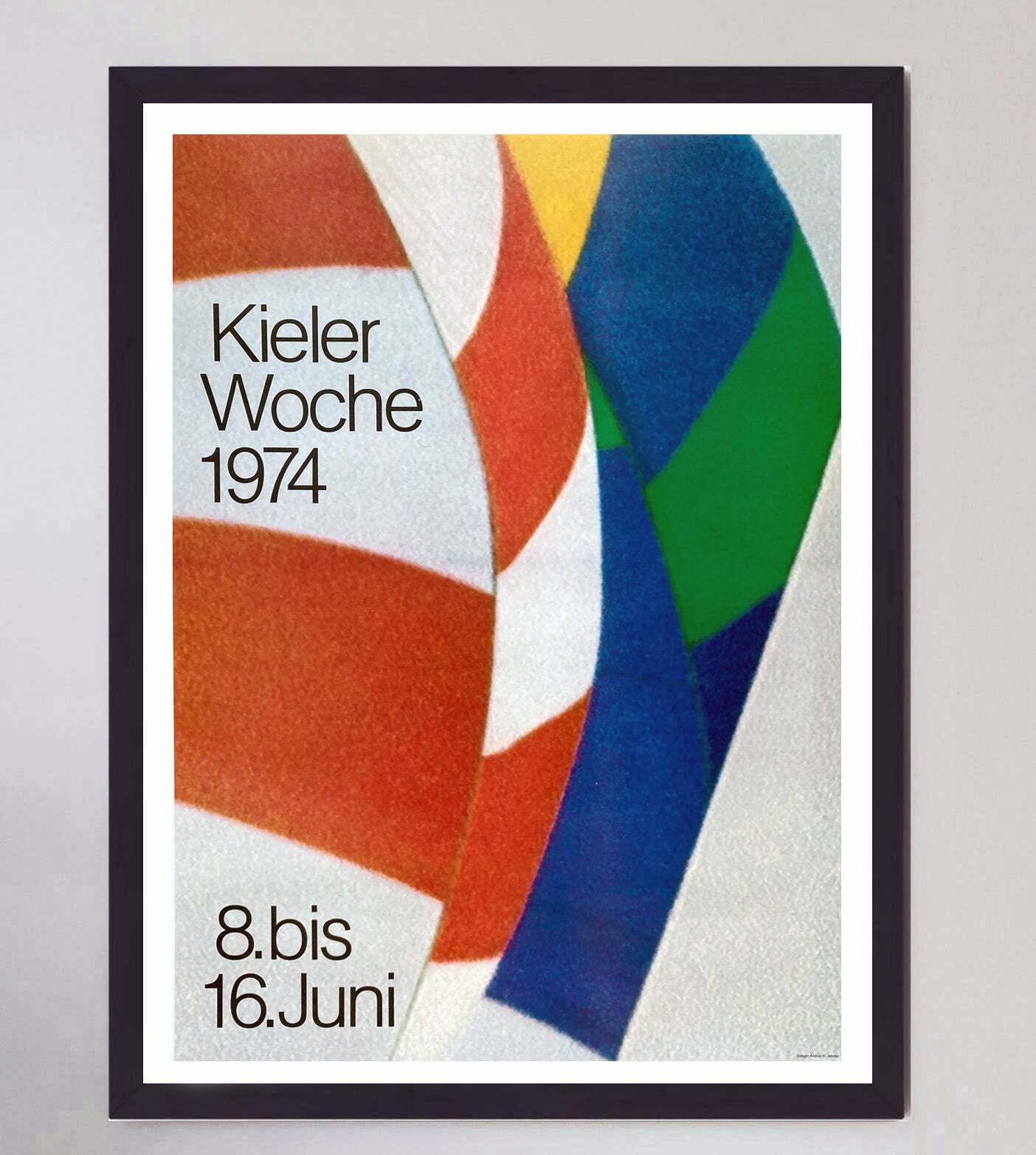 Kiel Week (Kieler Woche) 1974, 1970s photo furniture