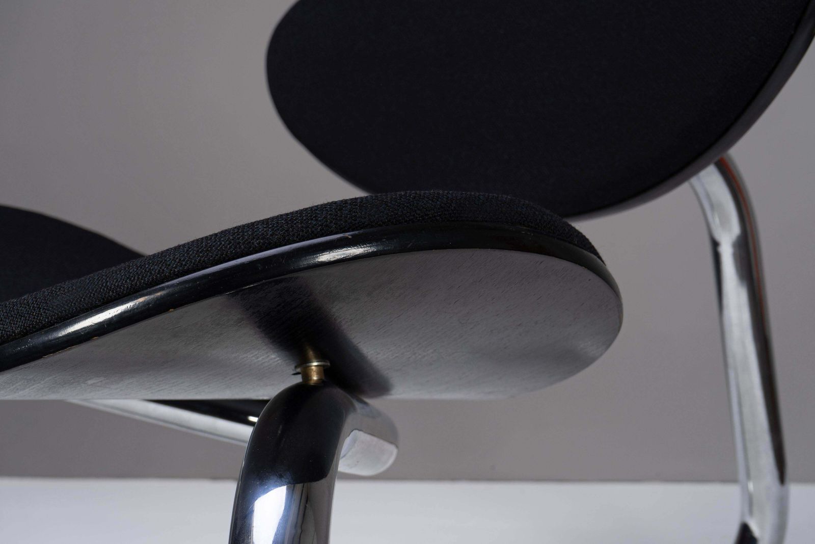 photo for sale Set Of Three Rare "Yoga" Chairs By Erik Magnussen, Kevi Denmark, Ca. 1972