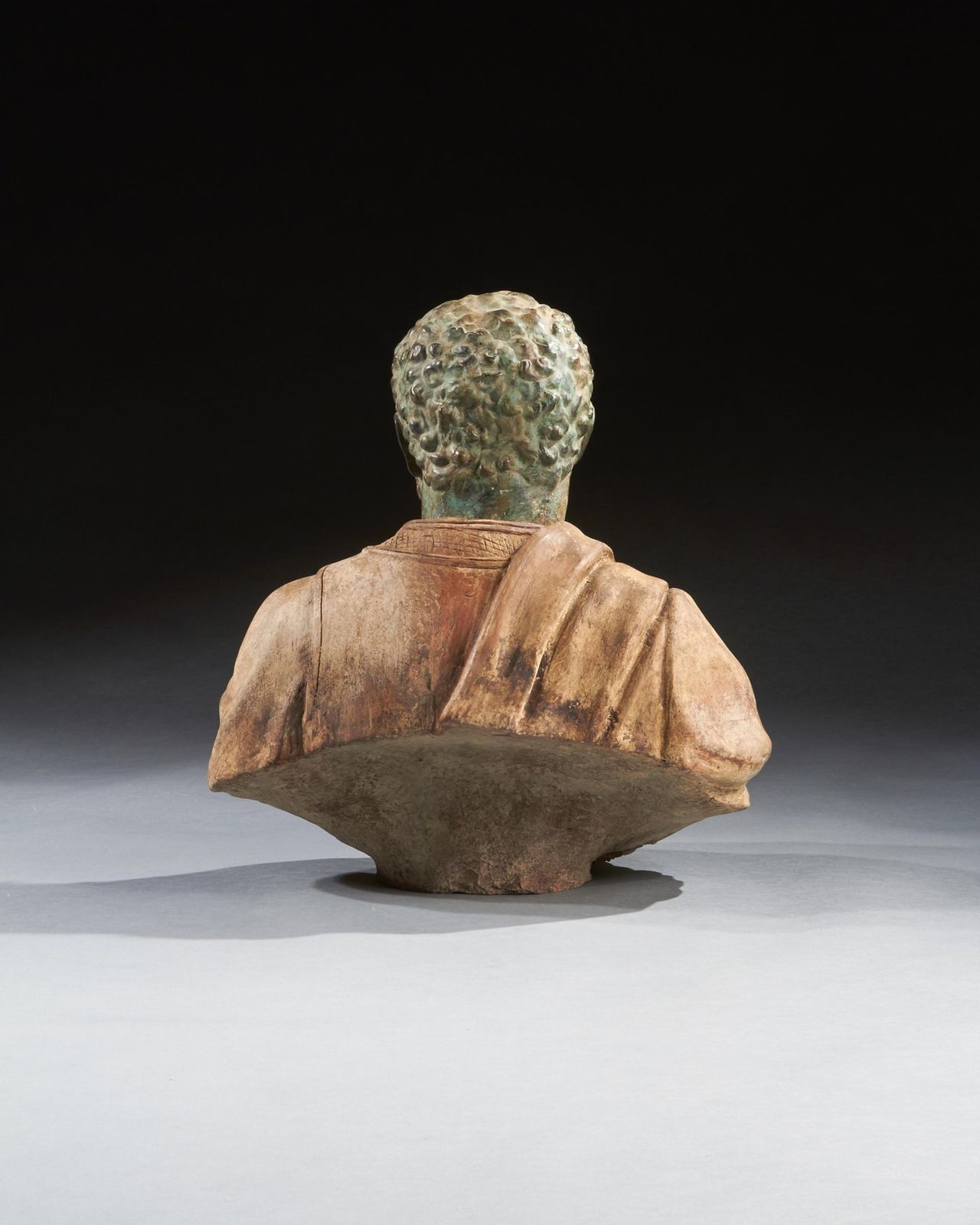 Rare Pair Of Late 19th Century Portrait Busts Of Caesars Marcus Aurelius And Caracalla photo vinterior