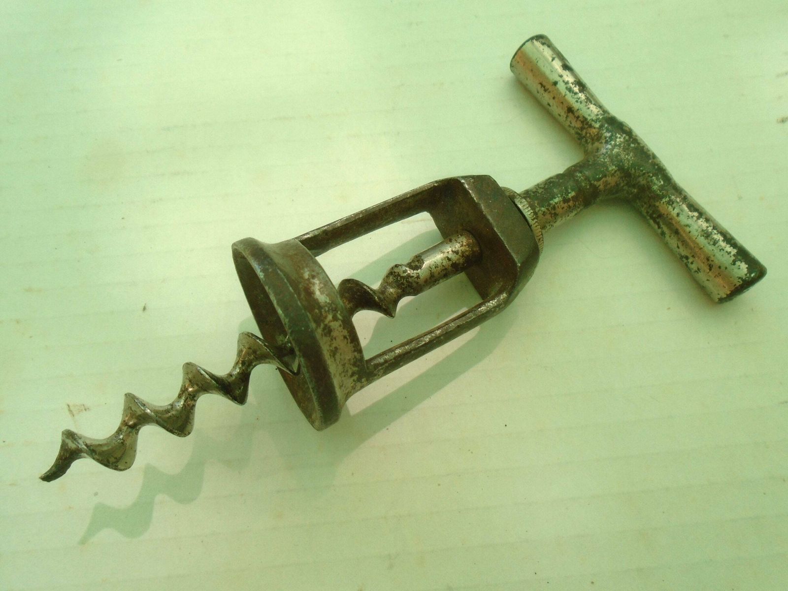 Vintage German Manual Corkscrew With Ball Bearing Mechanism, Collectible Barware, Man Cave Gift photo furniture