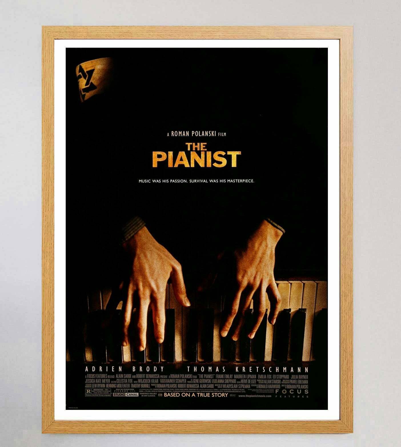 The Pianist Original Vintage Poster photo Art