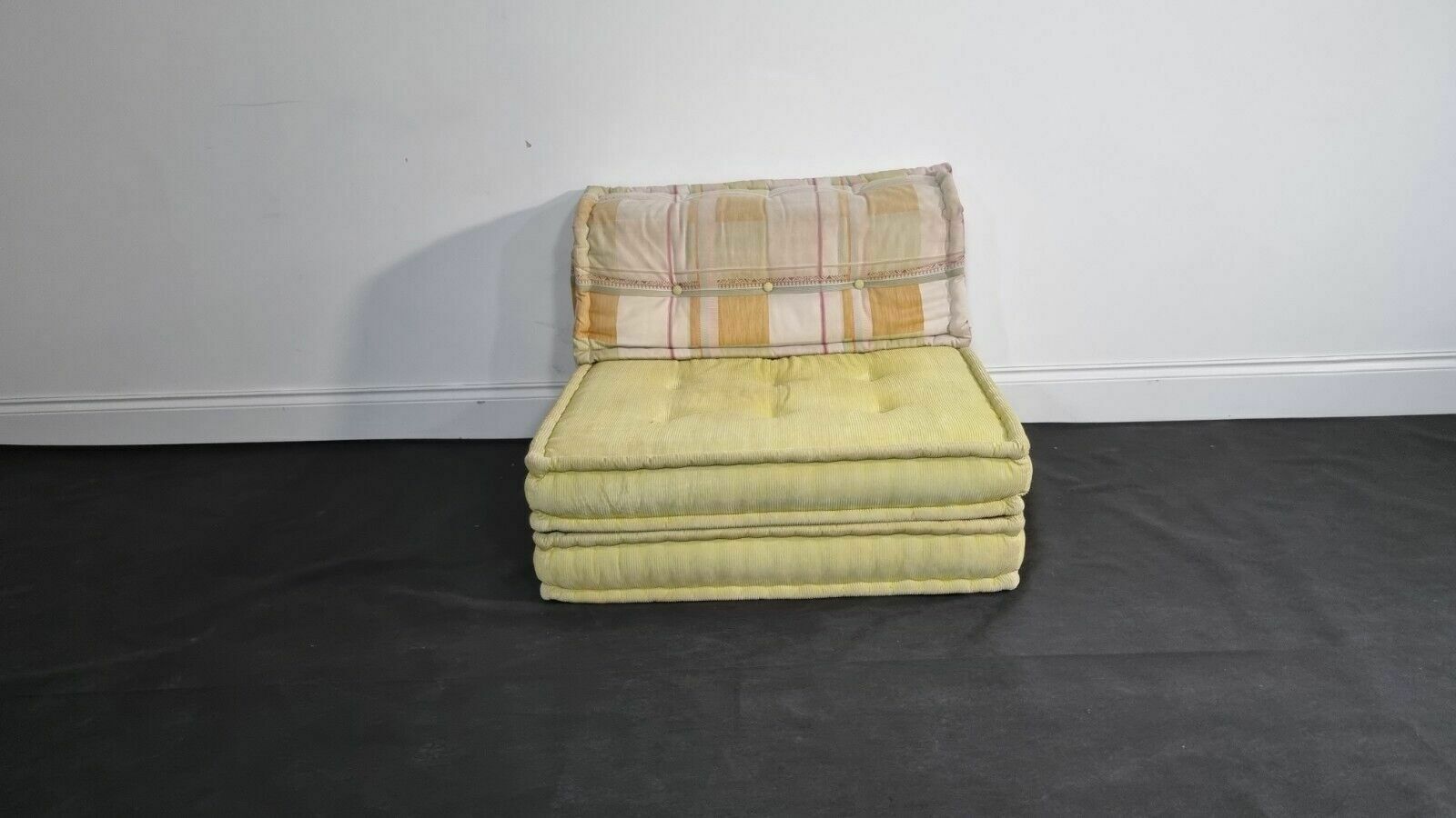 Roche Bobois Mahjong Kenzo Chair In Yellow And Mustard