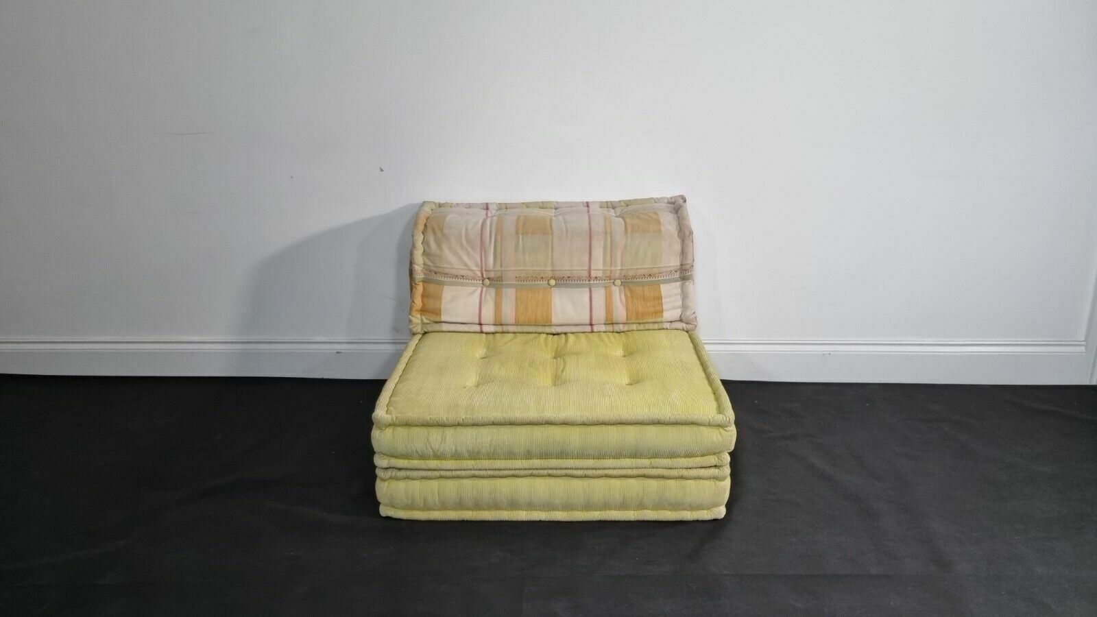 Roche Bobois Mahjong Kenzo Chair In Yellow And Mustard photo furniture