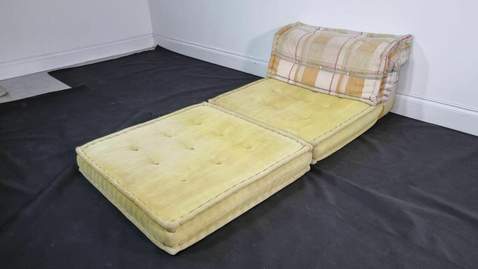 Roche Bobois Mahjong Kenzo Chair In Yellow And Mustard photo buy