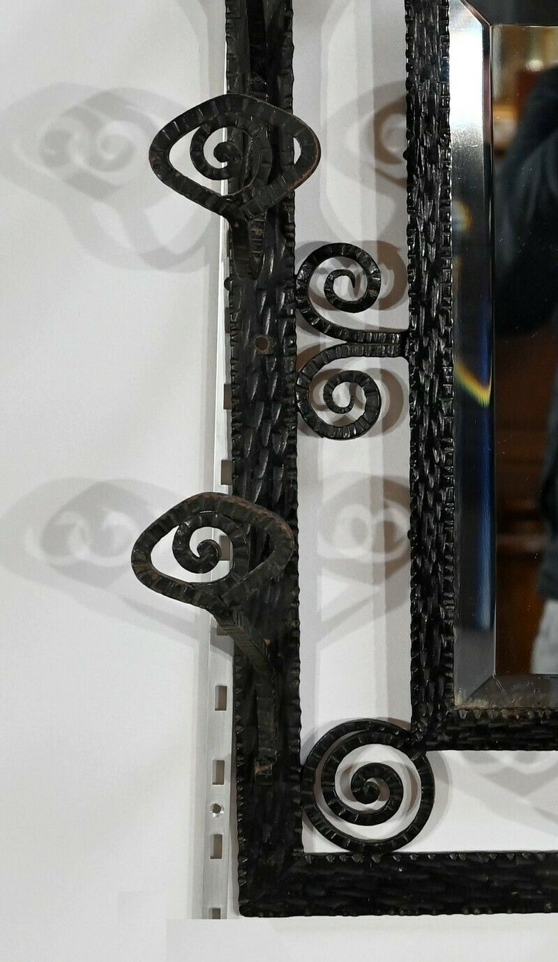 Wrought Iron Luggage Rack Locker Room, 1960s photo 1091.8