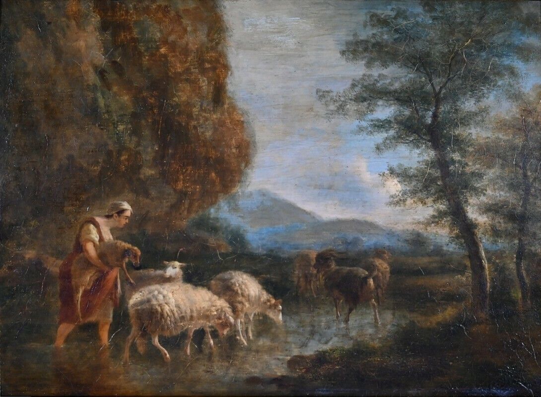 Oil Painting, French School, Early 19th Century photo Art