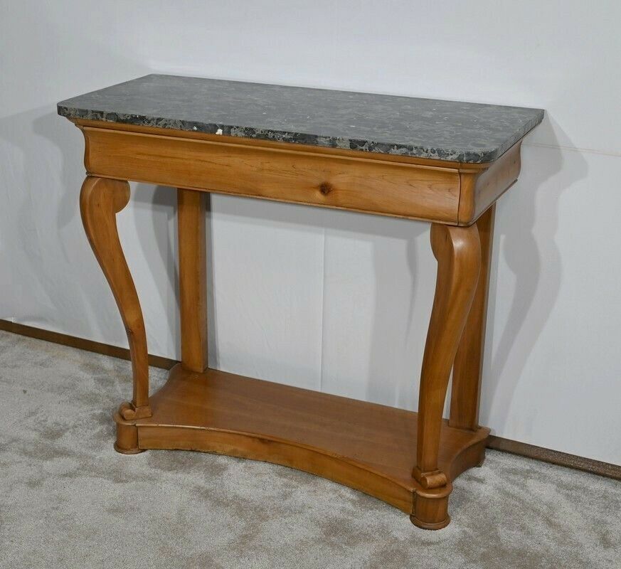 Small Property Console In Cherry, Louis Philippe Period, 1st Part Of The 19th Century photo for sale