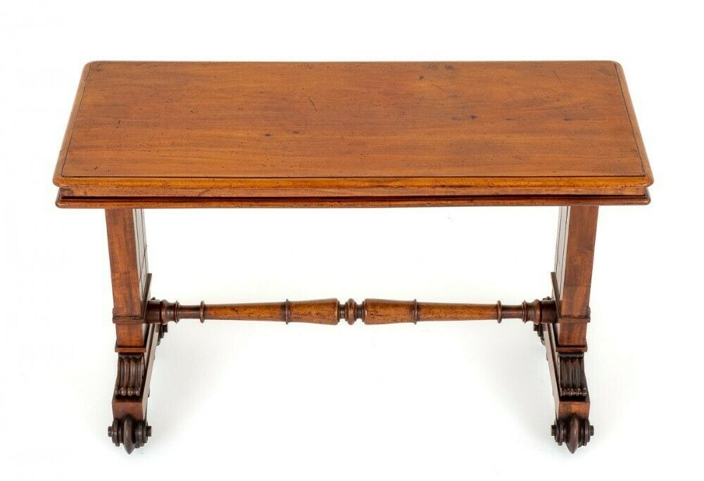 William IV Dumb Waiter Mahogany Bookcase Shelf photo Furniture