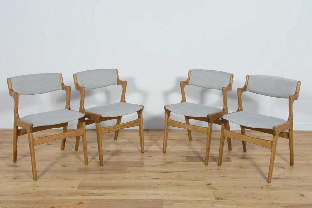 Mid Century Danish Dining Chairs From Nova Mobler, 1960s, Set Of 4