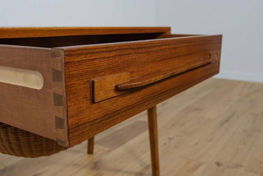 photo buy Mid Century Danish Teak Console Table, 1970s