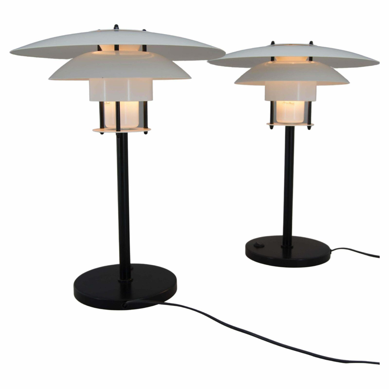 Set Of Two Table Lamps By Jorgen Buchwald For Laterna Danica, 1970s Us$1,330.32per Set