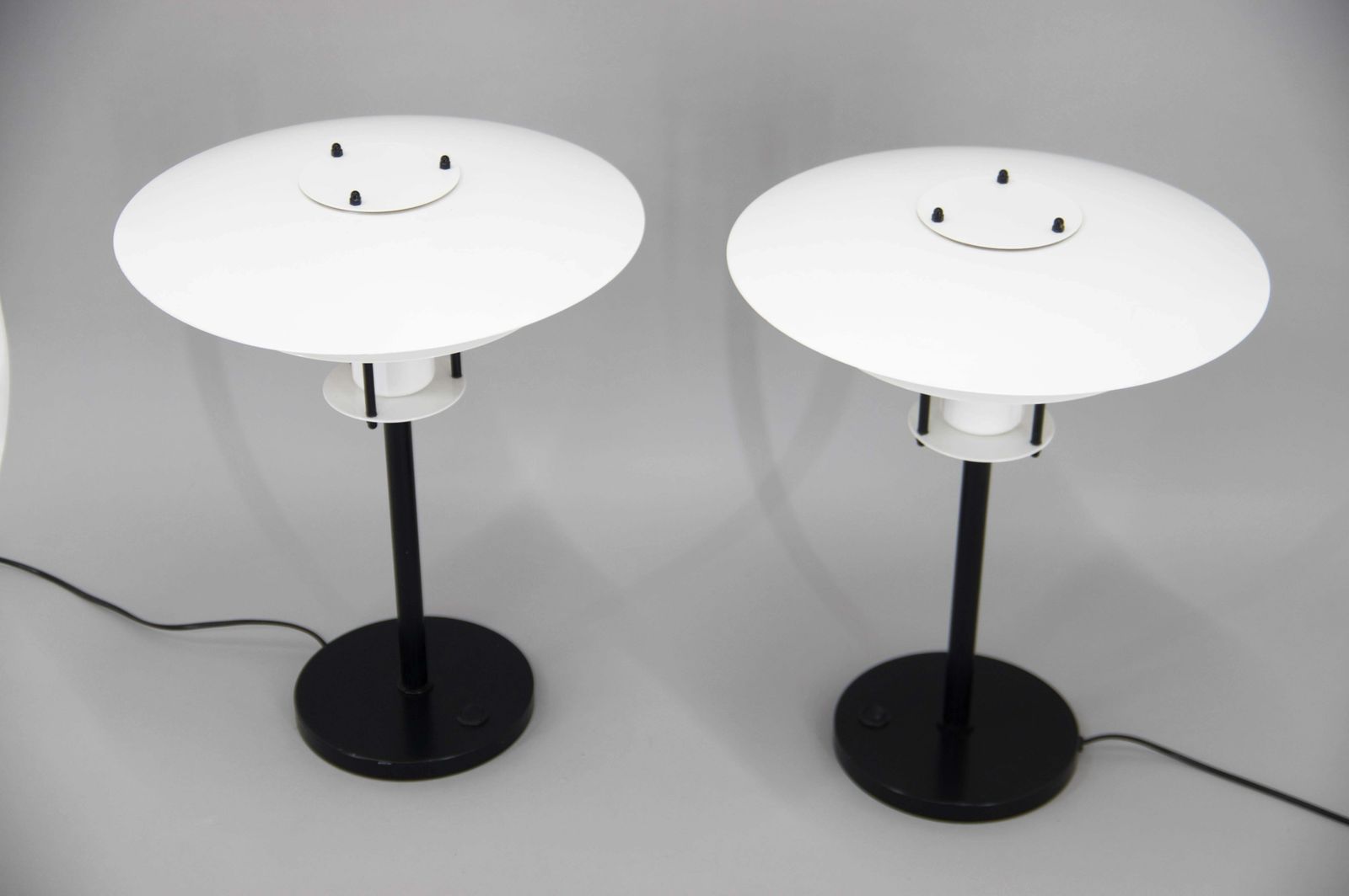 Set Of Two Table Lamps By Jorgen Buchwald For Laterna Danica, 1970s Us$1,330.32per Set photo for sale
